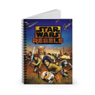 Onyourcases Star Wars Rebels Running Custom Spiral Notebook Ruled Line 118 Pages 59 Sheets 6 x 8 Inch 90 Gsm Paper School Business Work Notebook Blocknotes Schedule Diary Notes Journal