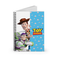 Onyourcases Toy Story Woody and Buzz Lightyear Custom Spiral Notebook Ruled Line 118 Pages 59 Sheets 6 x 8 Inch 90 Gsm Paper School Business Work Notebook Blocknotes Schedule Diary Notes Journal