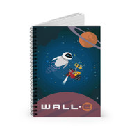 Onyourcases Wall E Disney Pixar Custom Spiral Notebook Ruled Line 118 Pages 59 Sheets 6 x 8 Inch 90 Gsm Paper School Business Work Notebook Blocknotes Schedule Diary Notes Journal