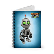 Onyourcases Clank from Ratchet Clank Custom Spiral Notebook Ruled Line 118 Pages 59 Sheets 6x8 Inch 90 Gsm Paper School Work Business Notebook Blocknotes Schedule Diary Notes Journal