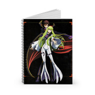 Onyourcases Code Geass Hangyaku no Lelouch Great Custom Spiral Notebook Ruled Line 118 Pages 59 Sheets 6x8 Inch 90 Gsm Paper School Work Business Notebook Blocknotes Schedule Diary Notes Journal