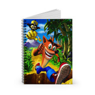 Onyourcases Crash Bandicoot New Custom Spiral Notebook Ruled Line 118 Pages 59 Sheets 6x8 Inch 90 Gsm Paper School Work Business Notebook Blocknotes Schedule Diary Notes Journal