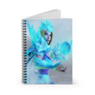 Onyourcases Crystal Maiden Dota 2 Custom Spiral Notebook Ruled Line 118 Pages 59 Sheets 6x8 Inch 90 Gsm Paper School Work Business Notebook Blocknotes Schedule Diary Notes Journal