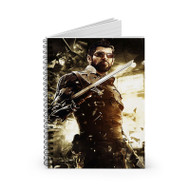 Onyourcases Deus Ex Mankind Divided Custom Spiral Notebook Ruled Line 118 Pages 59 Sheets 6x8 Inch 90 Gsm Paper School Work Business Notebook Blocknotes Schedule Diary Notes Journal