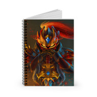 Onyourcases Dragon Knight Dota 2 Great Custom Spiral Notebook Ruled Line 118 Pages 59 Sheets 6x8 Inch 90 Gsm Paper School Work Business Notebook Blocknotes Schedule Diary Notes Journal