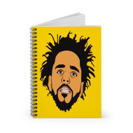 Onyourcases J Cole Art Great Custom Spiral Notebook Ruled Line 118 Pages 59 Sheets 6x8 Inch 90 Gsm Paper School Work Business Notebook Blocknotes Schedule Diary Notes Journal