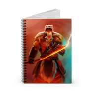 Onyourcases Juggernaut Dota 2 Custom Spiral Notebook Ruled Line 118 Pages 59 Sheets 6x8 Inch 90 Gsm Paper School Work Business Notebook Blocknotes Schedule Diary Notes Journal