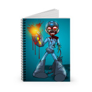 Onyourcases Megaman Zombie Custom Spiral Notebook Ruled Line 118 Pages 59 Sheets 6x8 Inch 90 Gsm Paper School Work Business Notebook Blocknotes Schedule Diary Notes Journal