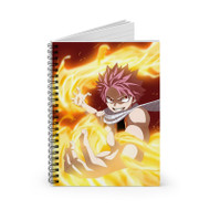 Onyourcases Natsu Dragneel Fire Fairy Tail Great Custom Spiral Notebook Ruled Line 118 Pages 59 Sheets 6x8 Inch 90 Gsm Paper School Work Business Notebook Blocknotes Schedule Diary Notes Journal