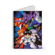 Onyourcases Neon Genesis Evangelion Asuka Langley Soryu Rei Ayanami Shinji I Custom Spiral Notebook Ruled Line 118 Pages 59 Sheets 6x8 Inch 90 Gsm Paper School Work Business Notebook Blocknotes Schedule Diary Notes Journal