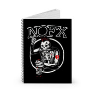 Onyourcases No FX Punk Band Custom Spiral Notebook Ruled Line 118 Pages 59 Sheets 6x8 Inch 90 Gsm Paper School Work Business Notebook Blocknotes Schedule Diary Notes Journal