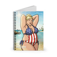 Onyourcases Pam Poovey Archer Custom Spiral Notebook Ruled Line 118 Pages 59 Sheets 6x8 Inch 90 Gsm Paper School Work Business Notebook Blocknotes Schedule Diary Notes Journal