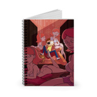 Onyourcases Rick and Morty on Adult Swim Custom Spiral Notebook Ruled Line 118 Pages 59 Sheets 6x8 Inch 90 Gsm Paper School Work Business Notebook Blocknotes Schedule Diary Notes Journal