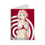 Onyourcases Sakura Haruno Naruto Great Custom Spiral Notebook Ruled Line 118 Pages 59 Sheets 6x8 Inch 90 Gsm Paper School Work Business Notebook Blocknotes Schedule Diary Notes Journal