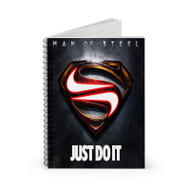 Onyourcases Superman Man of Steel Just Do It Custom Spiral Notebook Ruled Line 118 Pages 59 Sheets 6x8 Inch 90 Gsm Paper School Work Business Notebook Blocknotes Schedule Diary Notes Journal