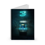 Onyourcases Tron Legacy 3 Custom Spiral Notebook Ruled Line 118 Pages 59 Sheets 6x8 Inch 90 Gsm Paper School Work Business Notebook Blocknotes Schedule Diary Notes Journal