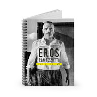 Onyourcases Eros Ramazzotti Trending Custom Spiral Notebook Ruled Line 118 Pages 59 Sheets 6 x 8 Inch 90Gsm Paper School Work Business Notebook Blocknotes Schedule Diary Notes Journal