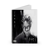 Onyourcases G Eazy Scary Nights Custom Spiral Notebook Ruled Line 118 Pages 59 Sheets 6 x 8 Inch 90Gsm Paper School Work Business Notebook Blocknotes Schedule Diary Notes Journal