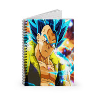 Onyourcases gogeta super saiyan blue Custom Spiral Notebook Ruled Line 118 Pages 59 Sheets 6 x 8 Inch 90Gsm Paper School Work Business Notebook Blocknotes Schedule Diary Notes Journal