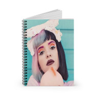 Onyourcases melanie martinez Trending Custom Spiral Notebook Ruled Line 118 Pages 59 Sheets 6 x 8 Inch 90Gsm Paper School Work Business Notebook Blocknotes Schedule Diary Notes Journal