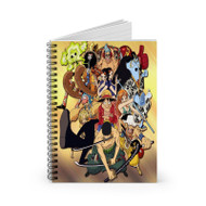 Onyourcases one piece Trending Custom Spiral Notebook Ruled Line 118 Pages 59 Sheets 6 x 8 Inch 90Gsm Paper School Work Business Notebook Blocknotes Schedule Diary Notes Journal