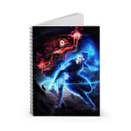 Onyourcases Quicksilver and Scarlet Witch Custom Spiral Notebook Ruled Line 118 Pages 59 Sheets 6 x 8 Inch 90Gsm Paper School Work Business Notebook Blocknotes Schedule Diary Notes Journal