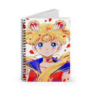 Onyourcases Sailor Moon Quality Custom Spiral Notebook Ruled Line 118 Pages 59 Sheets 6 x 8 Inch 90Gsm Paper School Work Business Notebook Blocknotes Schedule Diary Notes Journal