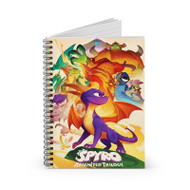 Onyourcases Spyro Reignited Trilogy Trending Custom Spiral Notebook Ruled Line 118 Pages 59 Sheets 6 x 8 Inch 90Gsm Paper School Work Business Notebook Blocknotes Schedule Diary Notes Journal