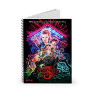 Onyourcases Stranger Things 3 Trending Custom Spiral Notebook Ruled Line 118 Pages 59 Sheets 6 x 8 Inch 90Gsm Paper School Work Business Notebook Blocknotes Schedule Diary Notes Journal