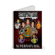 Onyourcases Supernatural Scooby Doo Custom Spiral Notebook Ruled Line 118 Pages 59 Sheets 6 x 8 Inch 90Gsm Paper School Work Business Notebook Blocknotes Schedule Diary Notes Journal