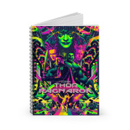 Onyourcases Thor Ragnarok Trending Custom Spiral Notebook Ruled Line 118 Pages 59 Sheets 6 x 8 Inch 90Gsm Paper School Work Business Notebook Blocknotes Schedule Diary Notes Journal