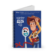 Onyourcases Toy Story 4 Custom Spiral Notebook Ruled Line 118 Pages 59 Sheets 6 x 8 Inch 90Gsm Paper School Work Business Notebook Blocknotes Schedule Diary Notes Journal