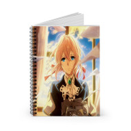 Onyourcases Violet Evergarden Trending Custom Spiral Notebook Ruled Line 118 Pages 59 Sheets 6 x 8 Inch 90Gsm Paper School Work Business Notebook Blocknotes Schedule Diary Notes Journal