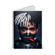 Onyourcases XXXTentacion Trending Custom Spiral Notebook Ruled Line 118 Pages 59 Sheets 6 x 8 Inch 90Gsm Paper School Work Business Notebook Blocknotes Schedule Diary Notes Journal