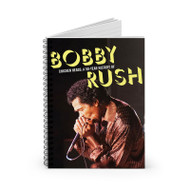 Onyourcases Bobby Rush Custom Spiral Notebook Ruled Line 118 Pages 59 Sheets 6 x 8 Inch 90 Gsm Paper School Work Business Schedule Notebook Blocknotes Diary Notes Journal