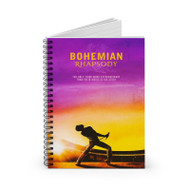 Onyourcases Bohemian Rhapsody Custom Spiral Notebook Ruled Line 118 Pages 59 Sheets 6 x 8 Inch 90 Gsm Paper School Work Business Schedule Notebook Blocknotes Diary Notes Journal