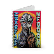 Onyourcases Czarface Meets Metal Face MF Doom Custom Spiral Notebook Ruled Line 118 Pages 59 Sheets 6 x 8 Inch 90 Gsm Paper School Work Business Schedule Notebook Blocknotes Diary Notes Journal