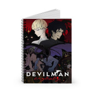 Onyourcases Devilman Crybaby Sell Custom Spiral Notebook Ruled Line 118 Pages 59 Sheets 6 x 8 Inch 90 Gsm Paper School Work Business Schedule Notebook Blocknotes Diary Notes Journal