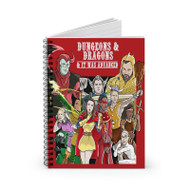 Onyourcases Dungeons and Dragons Top Custom Spiral Notebook Ruled Line 118 Pages 59 Sheets 6 x 8 Inch 90 Gsm Paper School Work Business Schedule Notebook Blocknotes Diary Notes Journal