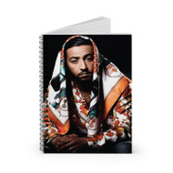 Onyourcases Lacrim rapper Custom Spiral Notebook Ruled Line 118 Pages 59 Sheets 6 x 8 Inch 90 Gsm Paper School Work Business Schedule Notebook Blocknotes Diary Notes Journal