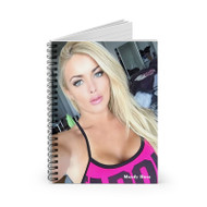 Onyourcases Mandy Rose Custom Spiral Notebook Ruled Line 118 Pages 59 Sheets 6 x 8 Inch 90 Gsm Paper School Work Business Schedule Notebook Blocknotes Diary Notes Journal