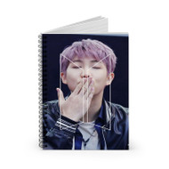 Onyourcases Rap Monster BTS Custom Spiral Notebook Ruled Line 118 Pages 59 Sheets 6 x 8 Inch 90 Gsm Paper School Work Business Schedule Notebook Blocknotes Diary Notes Journal