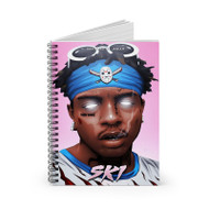 Onyourcases Ski Mask The Slump God Sell Custom Spiral Notebook Ruled Line 118 Pages 59 Sheets 6 x 8 Inch 90 Gsm Paper School Work Business Schedule Notebook Blocknotes Diary Notes Journal