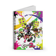 Onyourcases Splatoon 2 Custom Spiral Notebook Ruled Line 118 Pages 59 Sheets 6 x 8 Inch 90 Gsm Paper School Work Business Schedule Notebook Blocknotes Diary Notes Journal