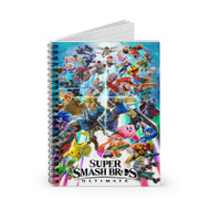 Onyourcases Super Smash Bros Ultimate Custom Spiral Notebook Ruled Line 118 Pages 59 Sheets 6 x 8 Inch 90 Gsm Paper School Work Business Schedule Notebook Blocknotes Diary Notes Journal