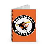 Onyourcases Baltimore Orioles Custom Spiral Notebook Ruled Line 118 Pages 59 Sheets 6 x 8 Inch 90 Gsm Paper School Schedule Business Notebook Blocknotes Diary Notes Journal