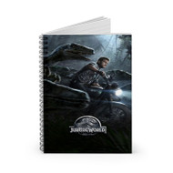 Onyourcases Chris Pratt Jurassic World Custom Spiral Notebook Ruled Line 118 Pages 59 Sheets 6 x 8 Inch 90 Gsm Paper School Schedule Business Notebook Blocknotes Diary Notes Journal