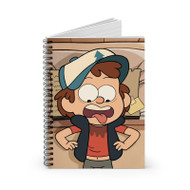 Onyourcases Dipper Pines Gravity Falls Art Custom Spiral Notebook Ruled Line 118 Pages 59 Sheets 6 x 8 Inch 90 Gsm Paper School Schedule Business Notebook Blocknotes Diary Notes Journal