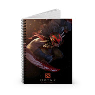 Onyourcases Dota 2 Art Trends Custom Spiral Notebook Ruled Line 118 Pages 59 Sheets 6 x 8 Inch 90 Gsm Paper School Schedule Business Notebook Blocknotes Diary Notes Journal