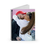 Onyourcases Mac Miller and Ariana Grande Custom Spiral Notebook Ruled Line 118 Pages 59 Sheets 6 x 8 Inch 90 Gsm Paper School Schedule Business Notebook Blocknotes Diary Notes Journal